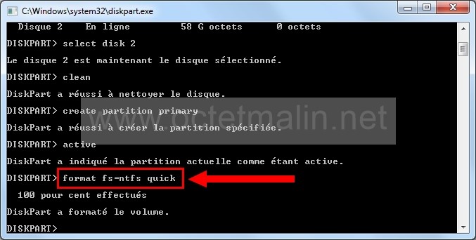 create windows 10 bootable diskpart